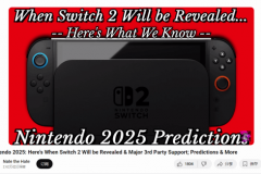 据悉 任天堂Switch 2的发布可能定于1月16日 届时将主要关注该游戏主机的产品特性 